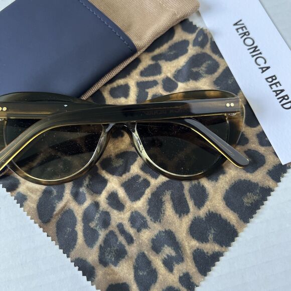 Veronica Beard Edie Cat-Eye Sunglasses Sunglasses Tortoise NWB main image 5